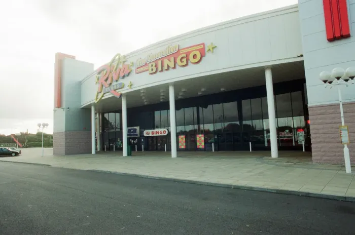 Framed Print : Teesside Retail Park and Leisure Centre, split between the unity authorities of Framed Print : Teesside Retail Park and Leisure Centre, split between the unity authorities of