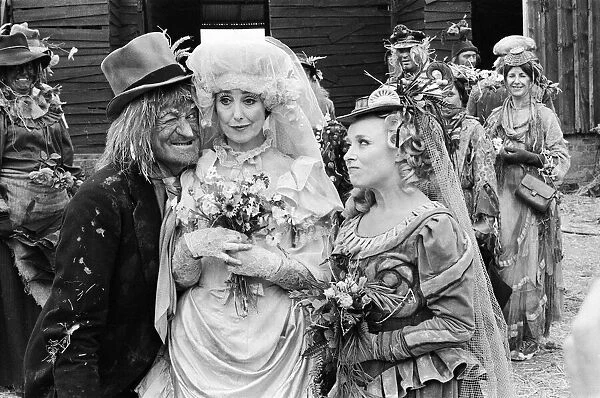 Television character Worzel Gummidge who is played by Jon Pertwee marries his Aunt Sally
