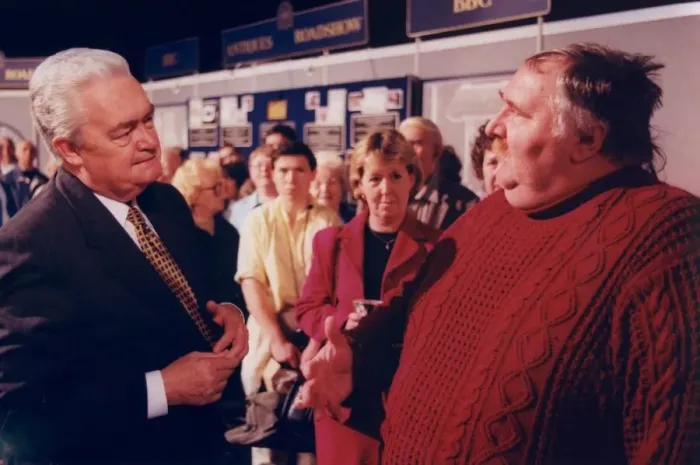 Framed Print : The television programme the Antiques Roadshow is filmed at Gateshead International Framed Print : The television programme the Antiques Roadshow is filmed at Gateshead International