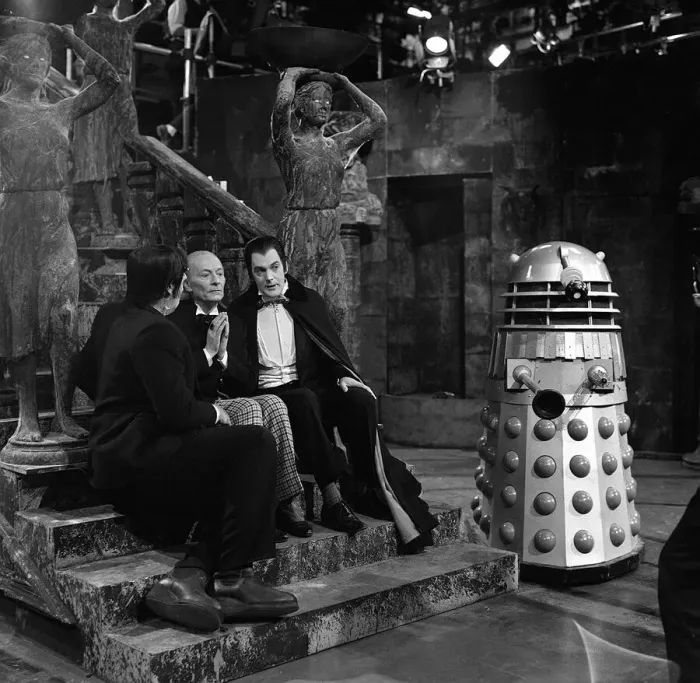 Framed Print : Television programmes Dr Who May 1965 a scene from the TV series with William Hartnell as Framed Print : Television programmes Dr Who May 1965 a scene from the TV series with William Hartnell as