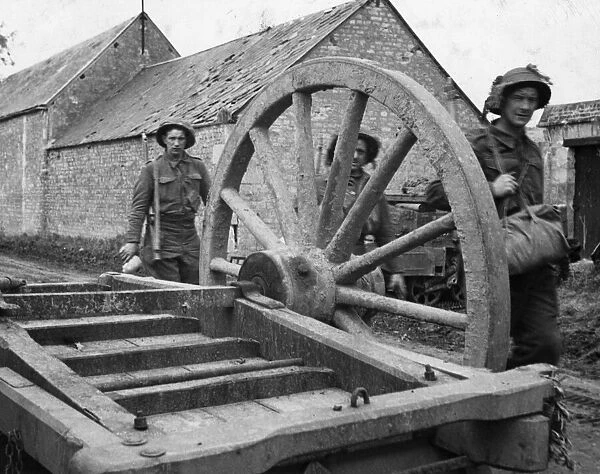 Tenacious fighting has been in progress on the Tilly-Caen front in Normandy