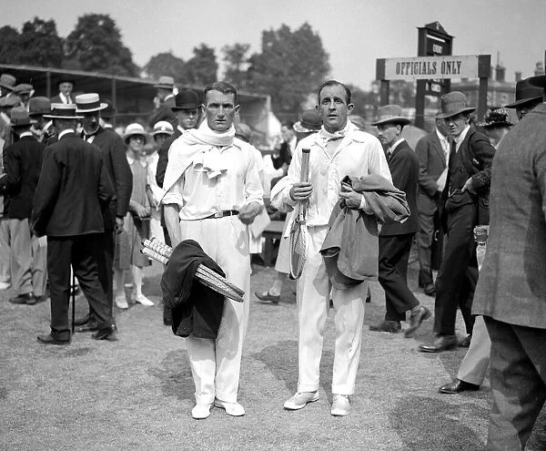 Tennis at Beckenham - June 1925 Randolph. Lycett and Capt. H. S. L. Barclay