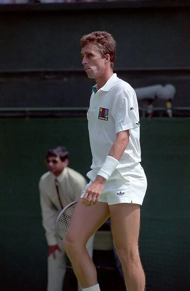 Tennis. Ivan Lendl. At Wimbledon. June 1989 89-3823-010