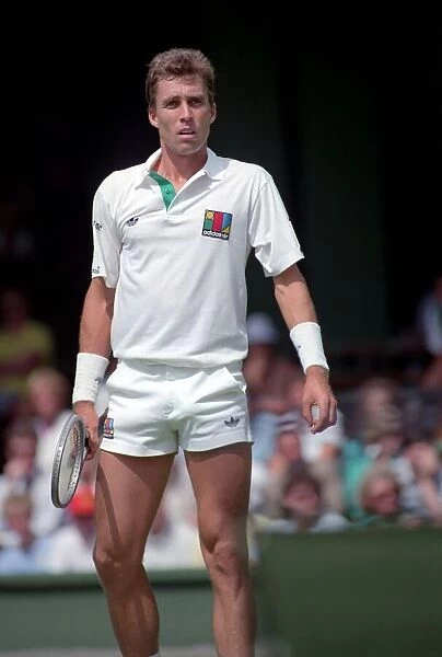 Tennis. Ivan Lendl. Wimbledon. June 1989 89-3823-006