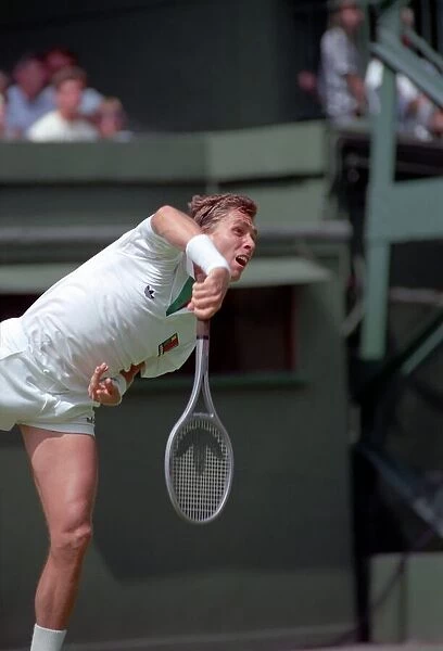 Tennis. Ivan Lendl. Wimbledon. June 1989 89-3823-007