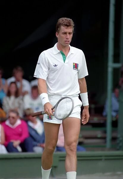 Tennis. Ivan Lendl. Wimbledon. June 1989 89-3823-004