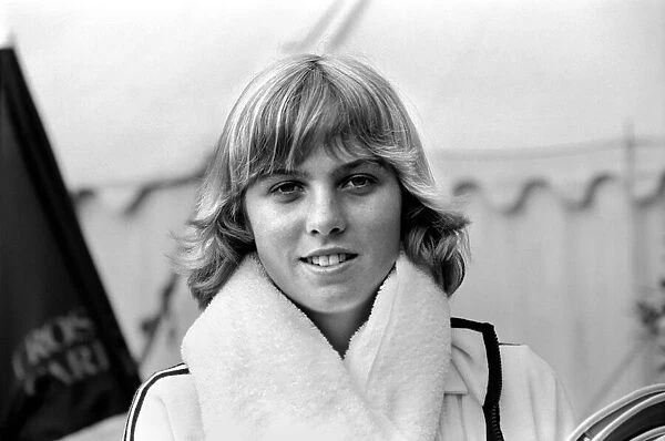 Tennis player Bettina Bunge. June 1980 80-3060-007