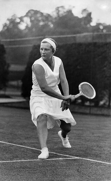 Tennis Player Helen Jacobs. August 1933 P007173