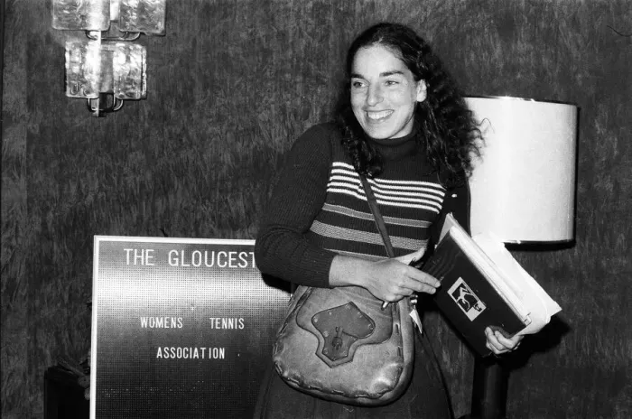 Framed Print : Tennis player Julie Heldman pictured at the Womens Tennis Association meeting held
