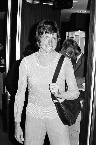 Tennis player Margaret Court pictured at the Womens Tennis Association meeting held