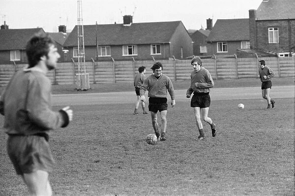 Terry McDermott, new Liverpool signing, reports for training at Melwood