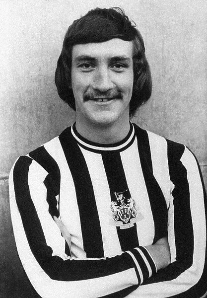 Terry McDermott, Newcastle United midfielder, pictured 16th July 1974
