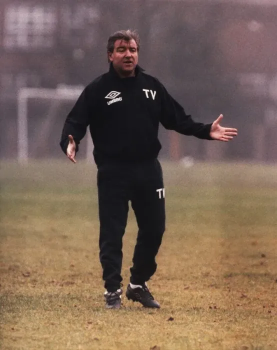 Framed Print : Terry Venables England football manager seen here on the training field Framed Print : Terry Venables England football manager seen here on the training field