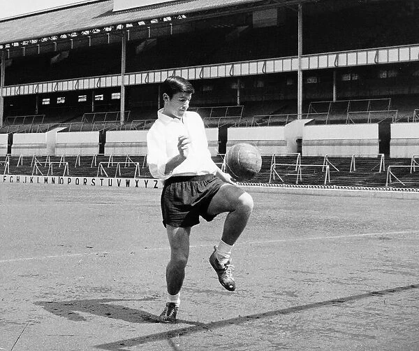 Terry Venables Football new signing for Tottenham Hotspur from Chelsea knocks