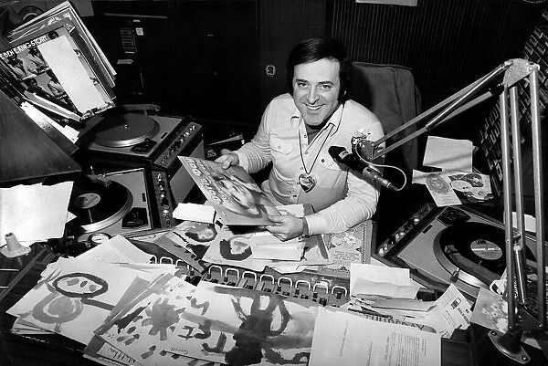 Terry Wogan radio presenter circa 1975