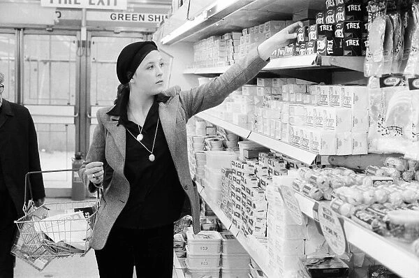 Tesco Supermarket Store, London, 9th May 1977. Tesco Supermarket Chain has made