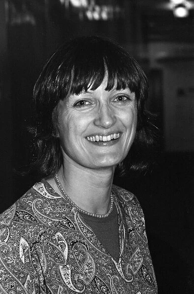Tessa Jowell, Labour candidate in the Ilford North by-election. 24th January 1978