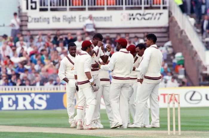 Framed Print : Texaco Trophy - 1st One Day International England v West Indies at Old Trafford