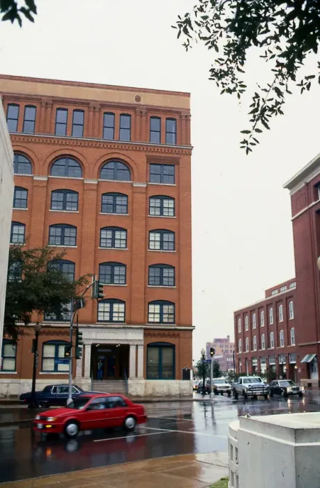 Framed Print : Texas book depository building in Dallas, Texas, from where US President John F Kennedy