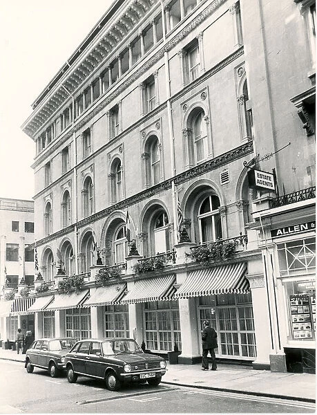 The Thistle Hotel on Broad Street, Bristol. Pictured in 1981 when it was called
