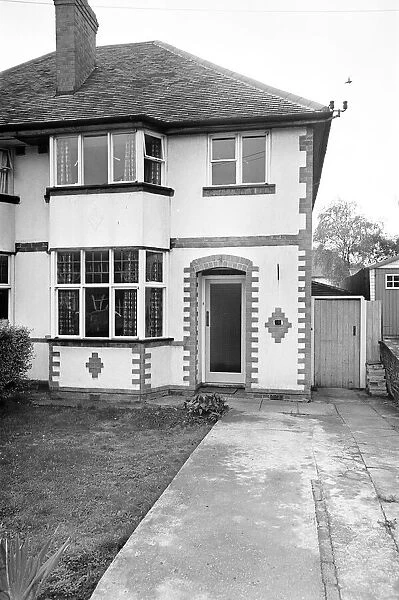 Thorns Family Home, 2nd October 1968. Sheila Thorns from Birmingham underwent a Caesarean