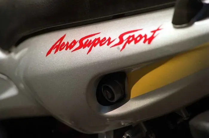 Framed Print : Thunder cat motorbike October 1998 Aero Super Sport