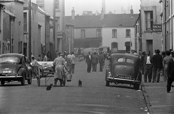 Tiger Bay, Cardiff. June 1958