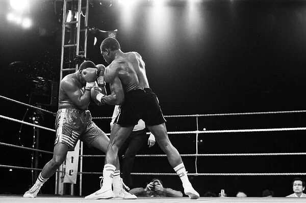 Tim Witherspoon vs. Frank Bruno WBA Heavyweight Title fight at Wembley Stadium