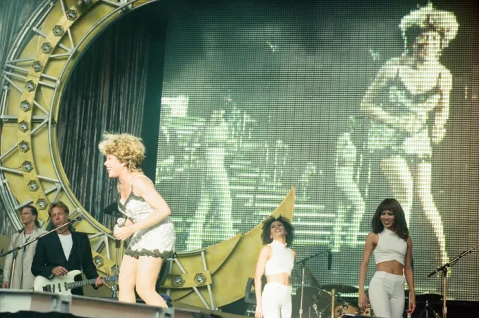 Framed Print : Tina Turner in Concert, Wildest Dreams Tour at the National Stadium, Cardiff Arms Park Framed Print : Tina Turner in Concert, Wildest Dreams Tour at the National Stadium, Cardiff Arms Park