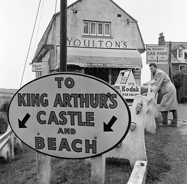 Tintagel, Cornwall. 13th April 1961