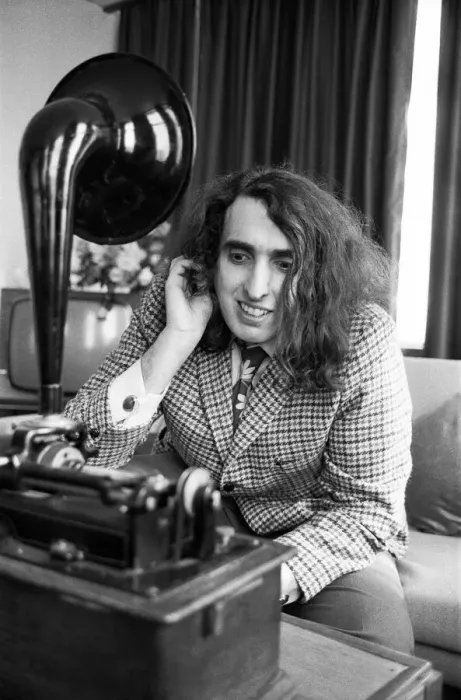 Framed Print : Tiny Tim (born Herbert Khaury) was an American singer, ukulele player