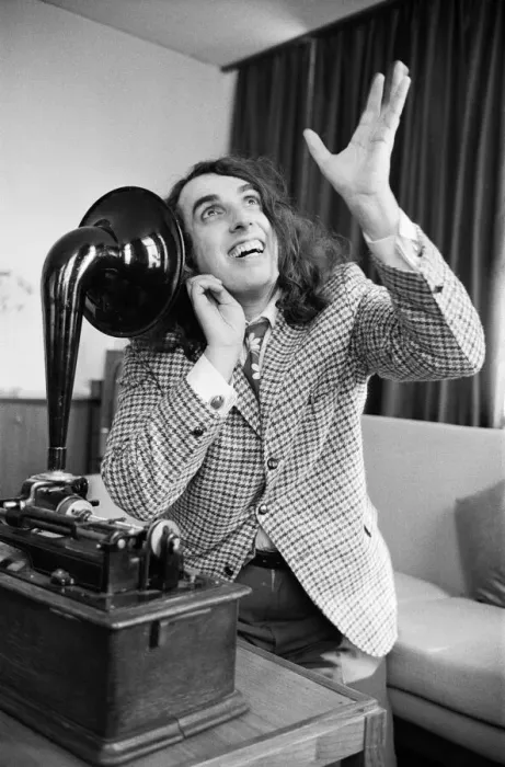 Framed Print : Tiny Tim (born Herbert Khaury) was an American singer, ukulele player
