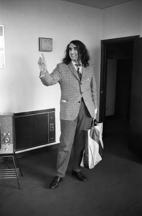 Framed Print : Tiny Tim (born Herbert Khaury) was an American singer, ukulele player