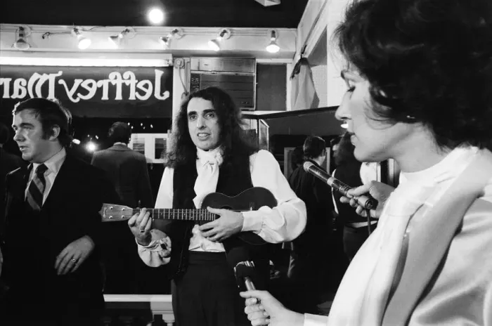 Framed Print : Tiny Tim (born Herbert Khaury; April 12, 1932 - November 30, 1996) was an American singer