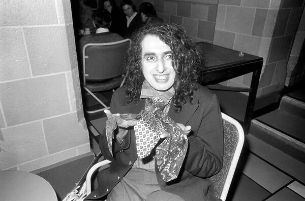 Tiny Tim is to take part in tonights charity Save Rave pop show at the London Palladium