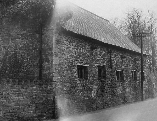 Tithe Barn, Brecon, a market town and community in Powys, Mid Wales, 24th February 1954