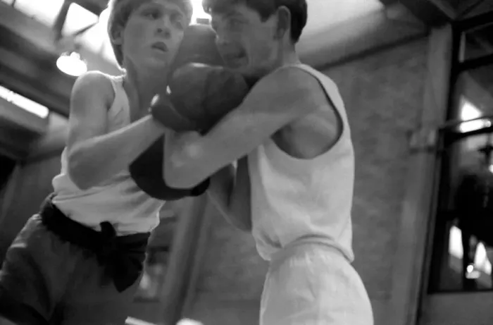 Framed Print : Today at Chelsea Barracks, Stable Lads Boxing Association started their annual