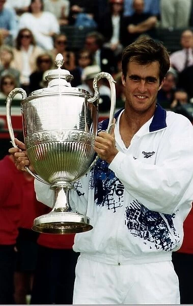 Todd Martin Tennis Player wins the 1995 Stella Artois Tournament at Queens Club