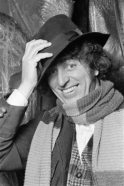Tom Baker, actor who plays the fourth incarnation of The Doctor in BBC TV series Doctor