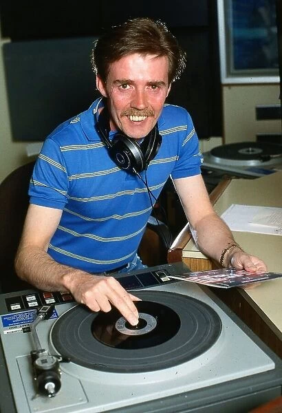 Tom Ferrie DJ disc jockey circa 1982