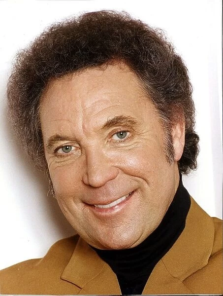 Tom Jones British singer. Pictured during rehearsals for his Channel 4 show