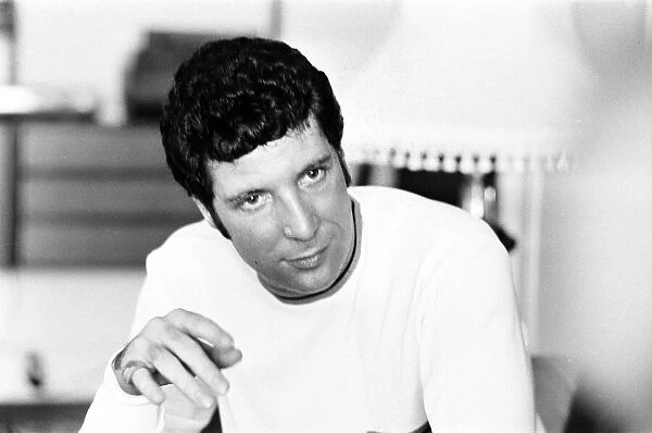 Tom Jones, Interview, pictured at his home in Sunbury on Thames, 21st August 1968
