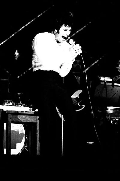 Tom Jones performing at the Odeon Cinema, Newcastle on 25th March 1971
