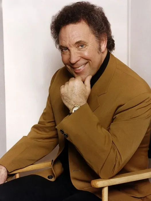 Framed Print : Tom Jones singer sits in chair Framed Print : Tom Jones singer sits in chair