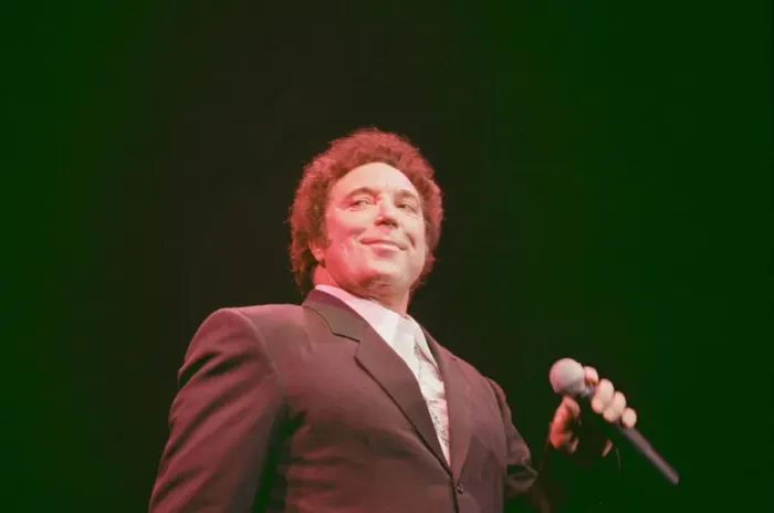 Framed Print : Tom Jones, (singer from Wales) performs at The Cardiff International Arena (The CIA Framed Print : Tom Jones, (singer from Wales) performs at The Cardiff International Arena (The CIA