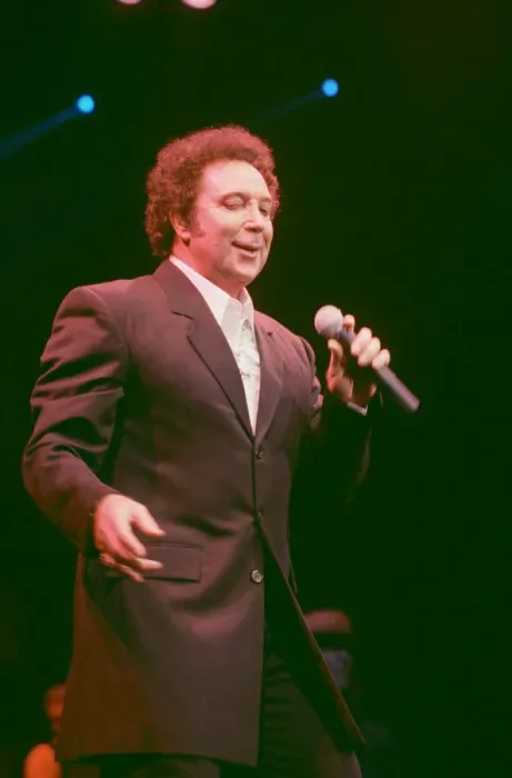 Framed Print : Tom Jones, (singer from Wales) performs at The Cardiff International Arena (The CIA Framed Print : Tom Jones, (singer from Wales) performs at The Cardiff International Arena (The CIA