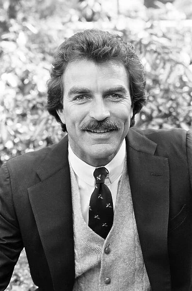 Tom Selleck, Actor, Photo-call, London, 2nd May 1985