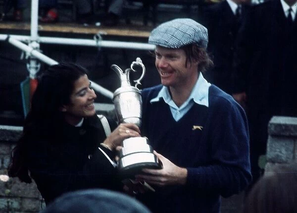 Tom Watson wins the British Open 1975