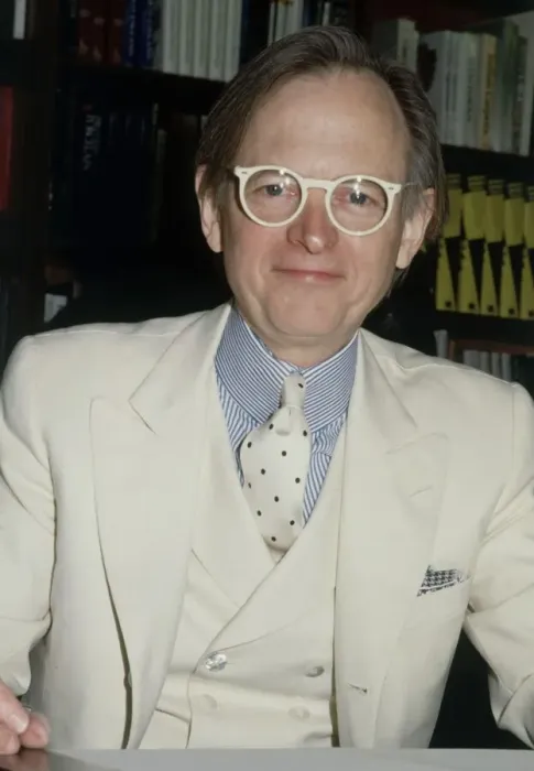 Framed Print : Tom Wolfe american author and journalist pictured during book signing for his first novel Framed Print : Tom Wolfe american author and journalist pictured during book signing for his first novel