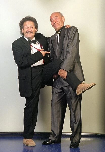Tommy Cannon and Bobby Ball Comedians August 1999 in The Cannon And Ball Show